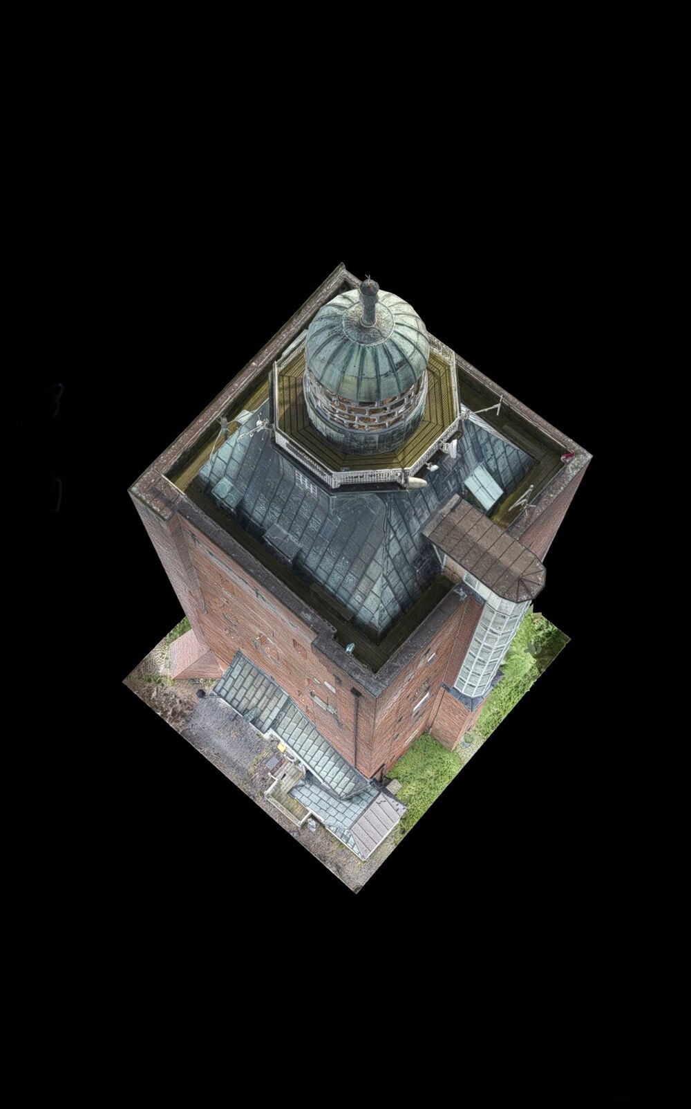 Ansicht des 3D Modells:: Leuchtturm Neuwerk