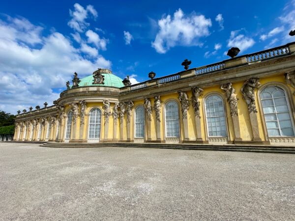 Laserscanning :: Bildpläne und Grundrisse für Schloss Sansoucci in Potsdam