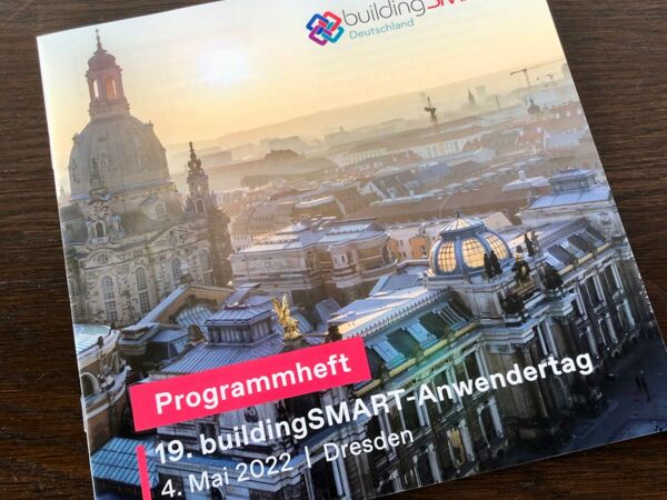 Programm zum 19. buildingSMART-Anwendertag in Dresden