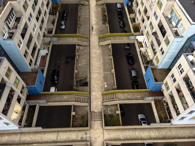 Fotodokumentation: Panoramatour High-Deck-Siedlung