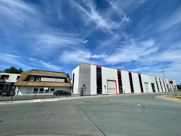 3D Laserscanning eines Glasereibetriebes