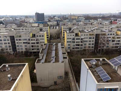 Fotodokumentation: Panoramatour High-Deck-Siedlung Berlin-Neukölln