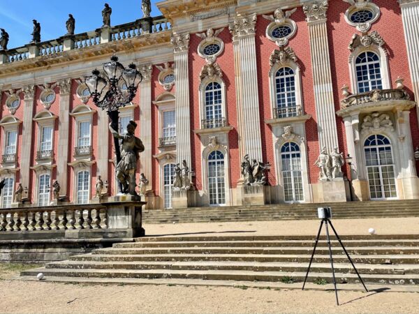 3D Laserscanning und Photogrammetrie am Neuen Palais in Potsdam