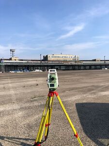 3D Laserscanning der Fassaden des Flughafen Tempelhof