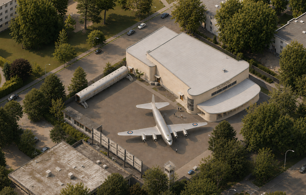 3D Modellierung :: Allierten Museum in Berlin