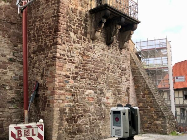 Laserscanning :: Wasmutturm Schloss Wernigerode