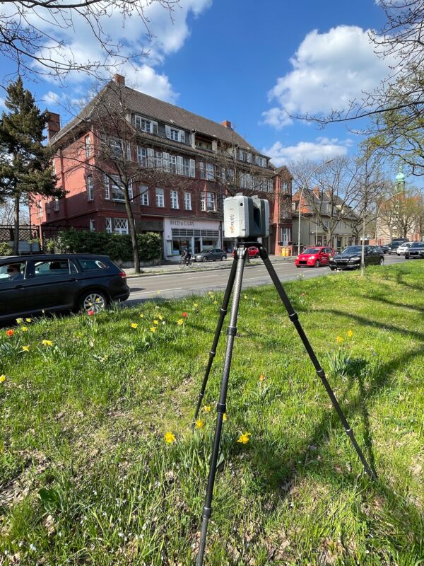 3D Laserscanning :: Wohngebäude in Berlin-Zehlendorf