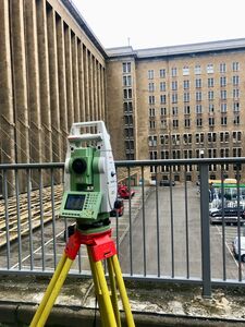 3D Laserscanning :: Fassaden des Flughafens Tempelhof
