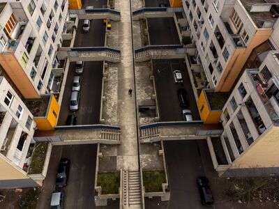 Fotodokumentation: Panoramatour High-Deck-Siedlung Berlin-Neukölln
