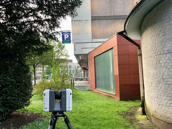 Bestandserfassung mit 3D Laserscanner Leica RTC 360 und NavVis VLX