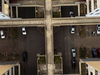 Fotodokumentation: Panoramatour High-Deck-Siedlung Berlin-Neukölln