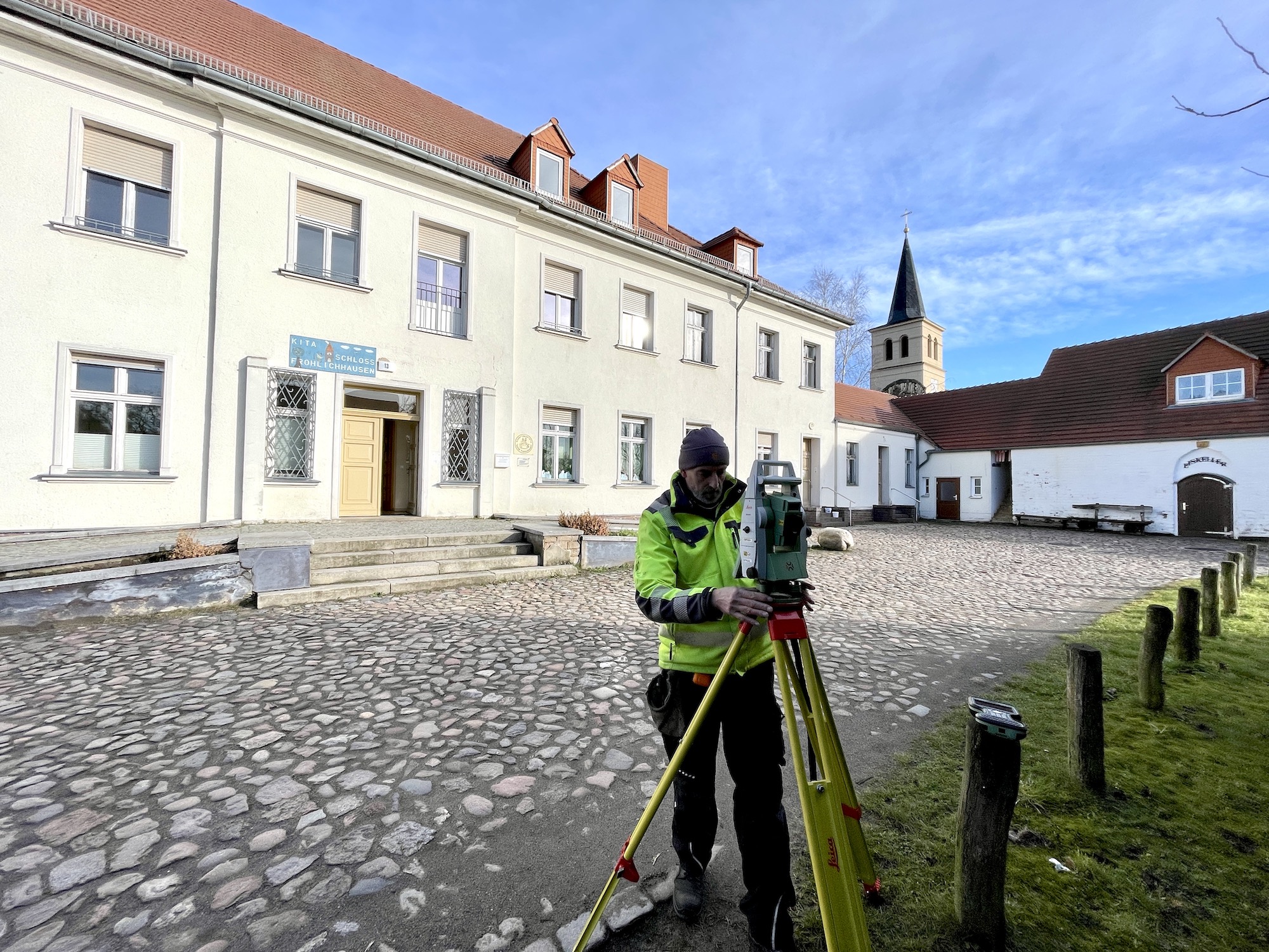 3D Laserscanning einer Kita in Perwenitz