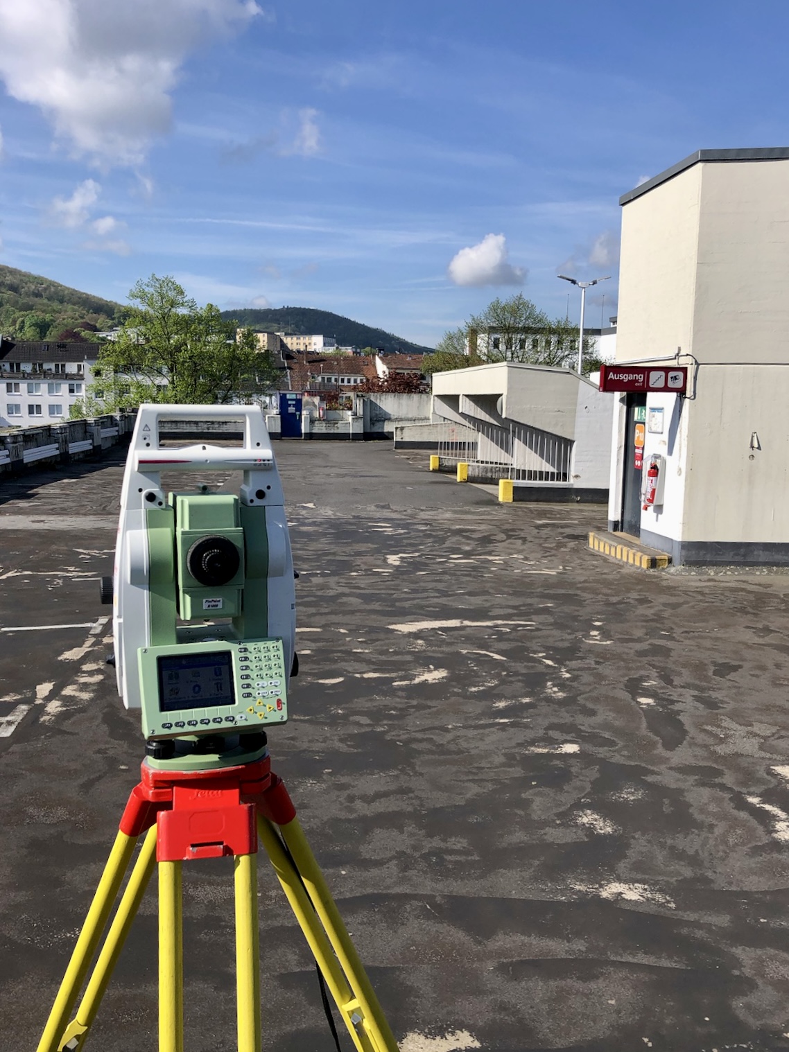 Parkhaus :: 3D Laserscanning und Tachymetriemessung