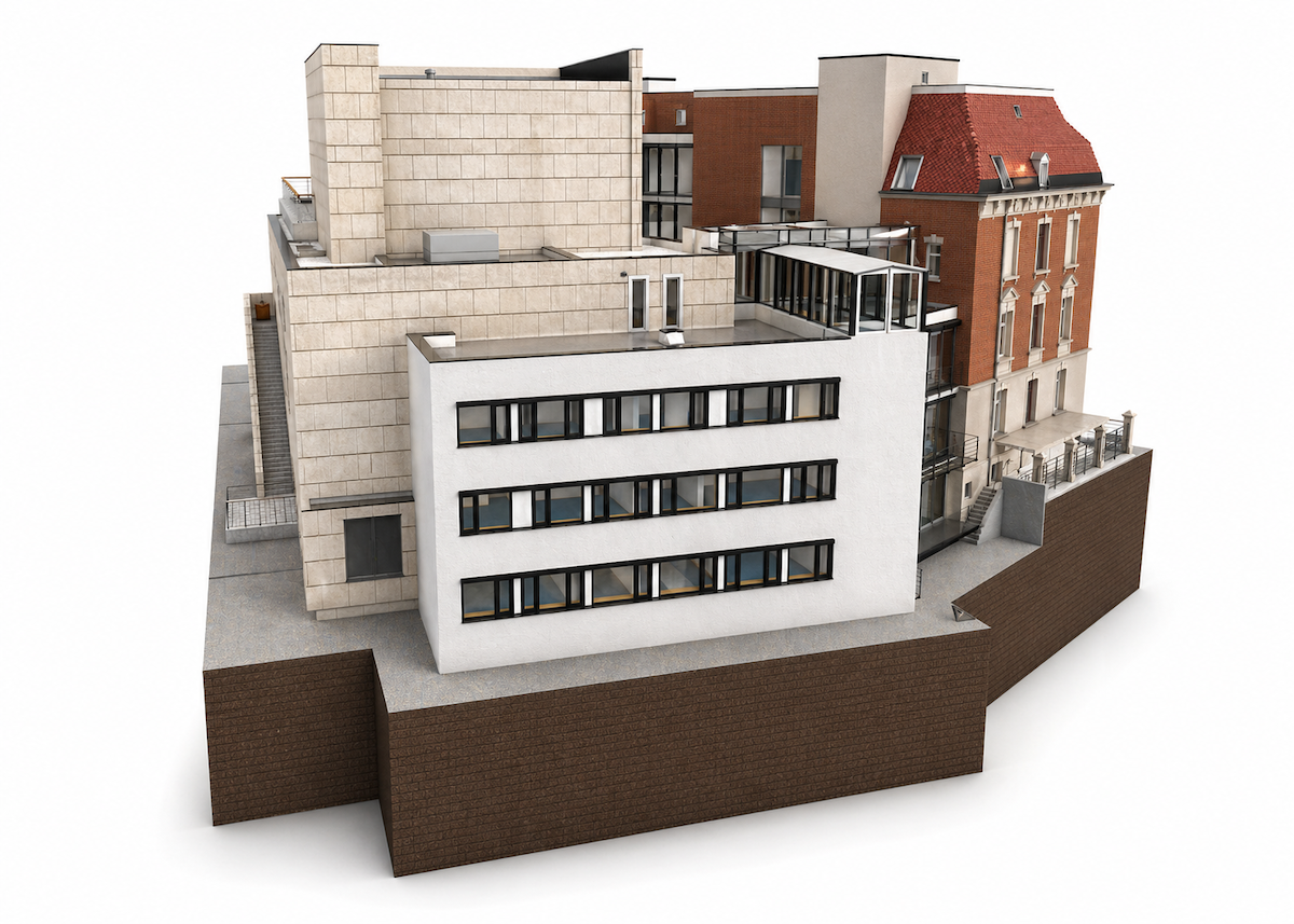 3D Laserscanning :: Revit Fassadenmodell Staatstheater Braunschweig Kleines Haus