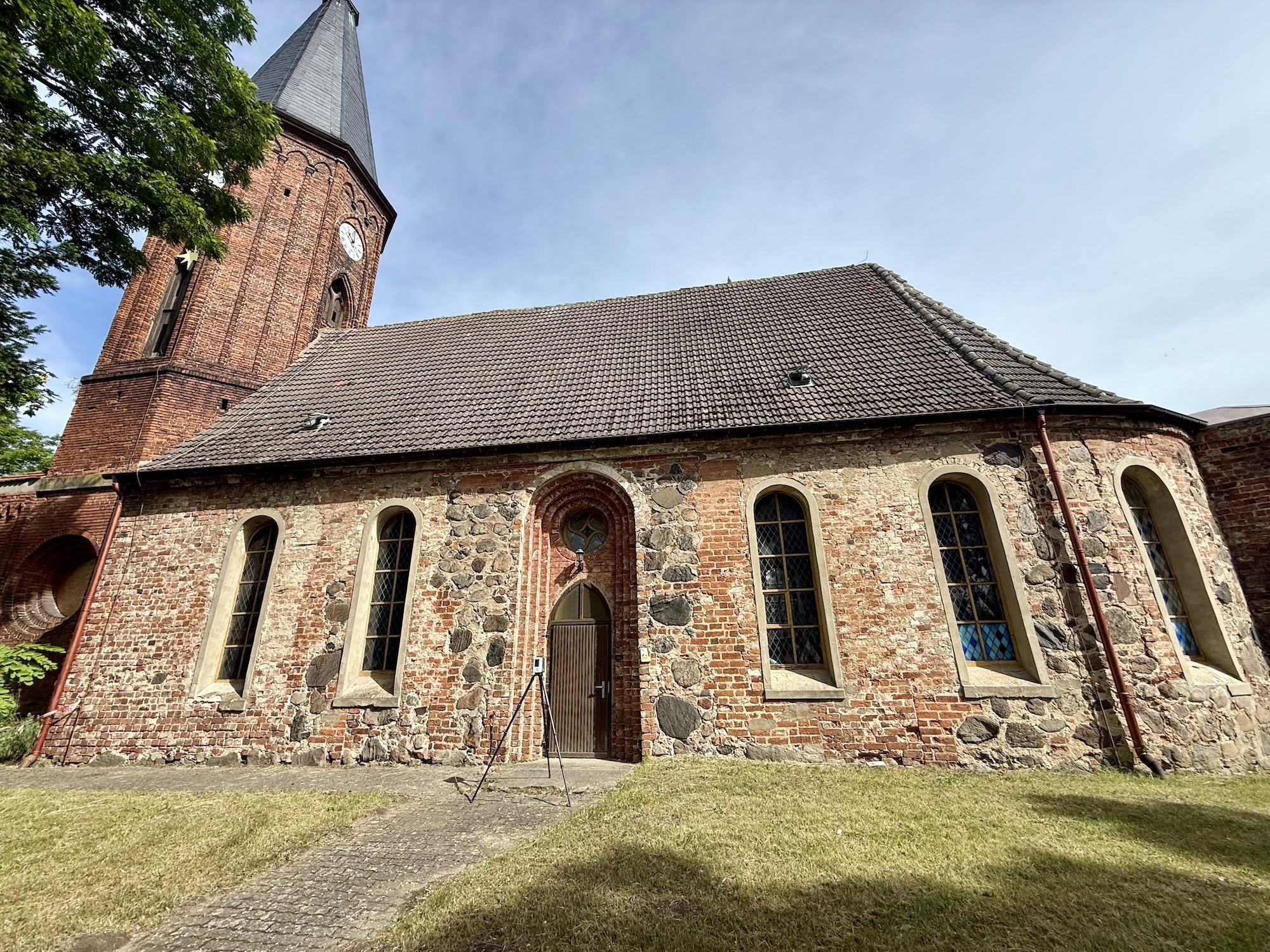 2D Bestandspläne :: Laserscanning Kirche Wachow
