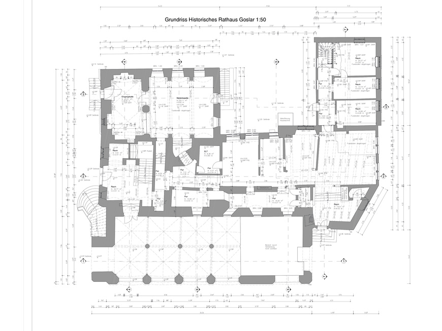 Grundriss Beispiel Rathaus Goslar Grundriss / Beispiel Rathaus Goslar