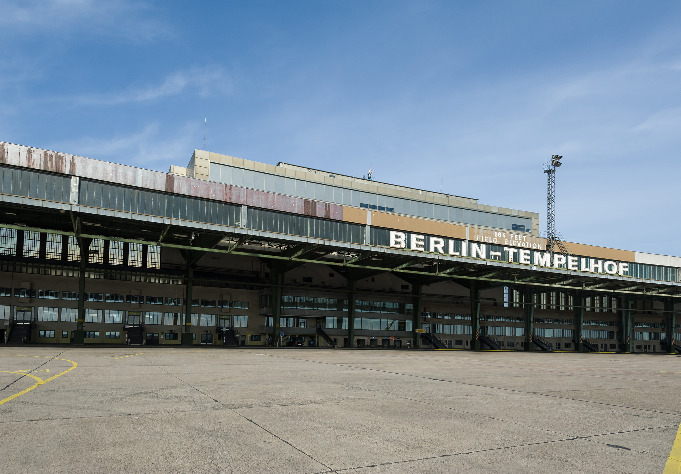 Flughafen Tempelhof in Berlin